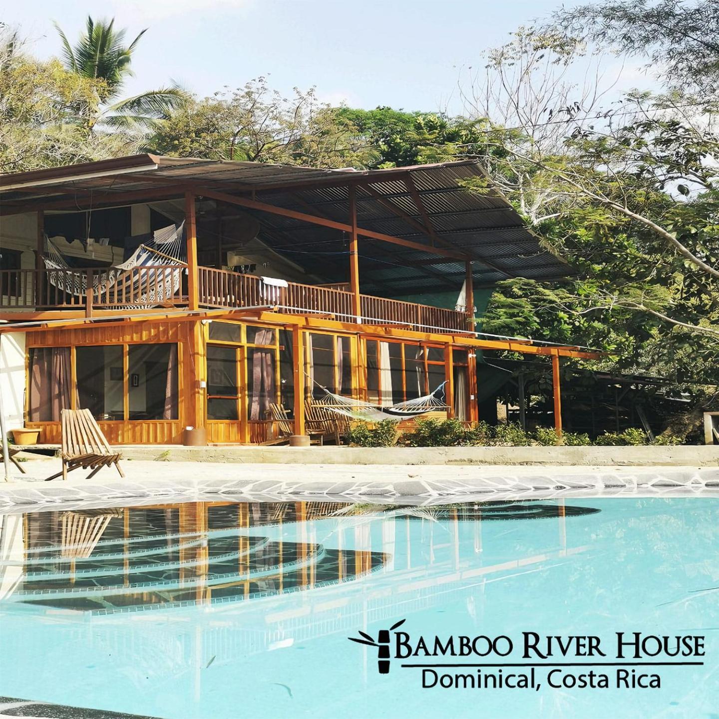 Bamboo River House And Hotel Dominical Buitenkant foto
